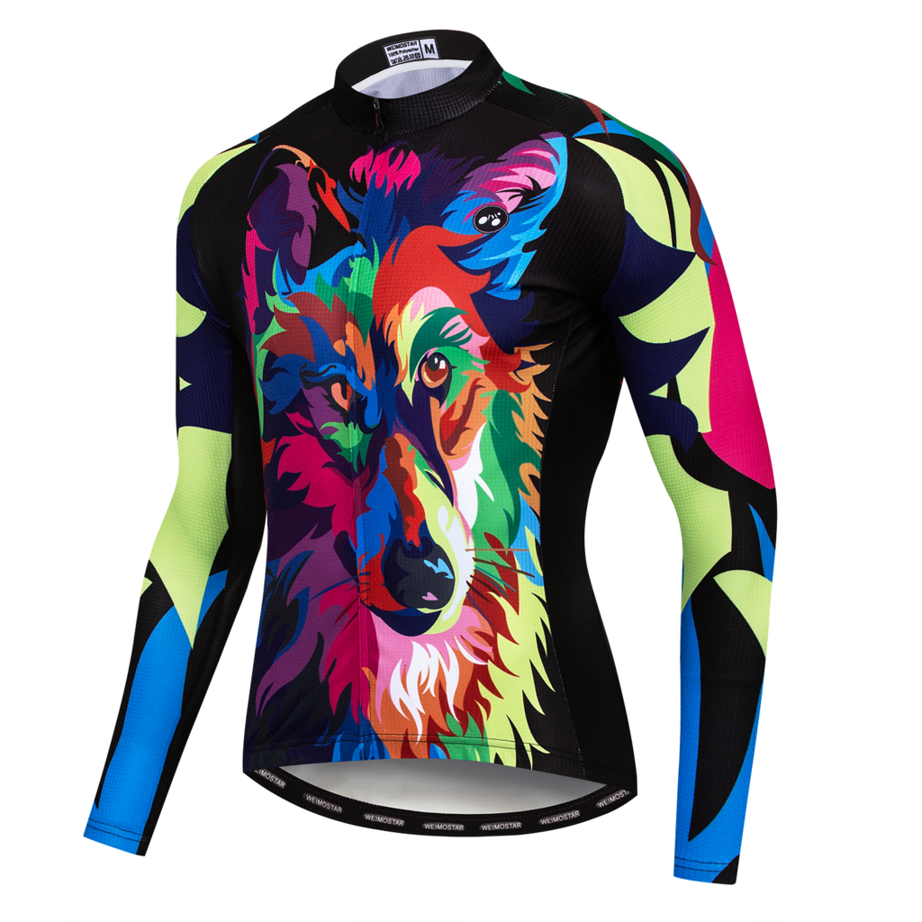 Riding Bicycle Jersey Long Sleeve Cycling Jersey Riding Bicycle Jersey Long Sleeve Cycling Jersey